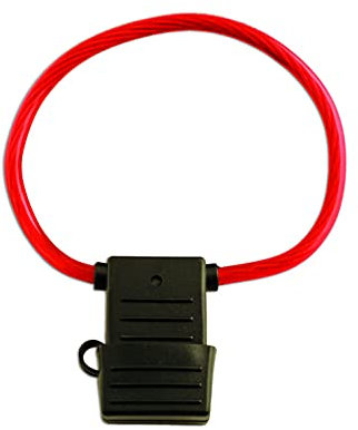 Connect 30465 Maxi Sicherungshalter für Flachsicherungen, mit Kabel und Abdeckung