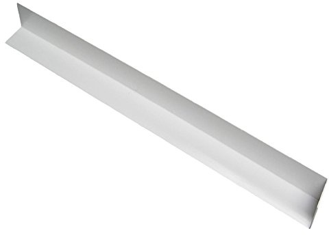 Large Corner Joint Upvc Plastic Fascia Board White 500mm Square Edge