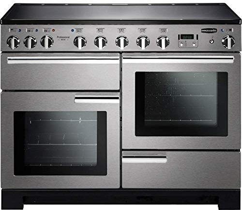 Rangemaster Professional Deluxe 110cm Electric Induction Range Cooker - Stainless Steel