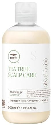 Paul Mitchell Tea Tree Scalp Care Anti-Thinning Shampoo - Hair-Growth Shampoo für kräftigeres, voller aussehendes Haar, Haar-Wäsche unterstützt das Haar-Wachstum, 300 ml