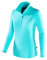 Black Crevice Damen Fleece Skirolli, blau/weiß, 36