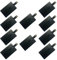 Fenglangrong 10 Unidades Flash USB, Forma De Tarjeta Bancaria De Crédito De Negro 32GB Unidad Flash Memory Stick U Disk Memorias USB para Copia De Seguridad De Datos, Transferencia De Archivos