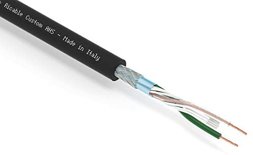 Ricable Custom AHS/10-10 MT Cable de Audio de Alta fidelidad de Audio Bipolar blindado OFC