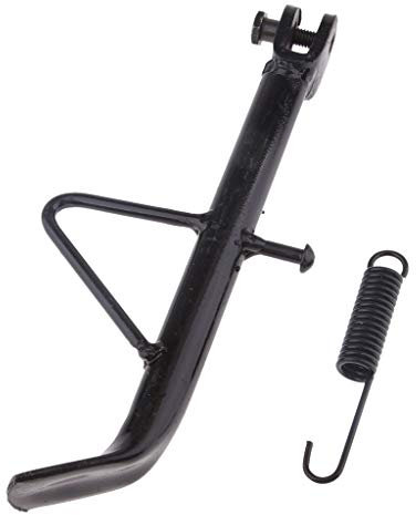 Almencla Motorrad Roller Universal Seitenständer Ständer Abstellstütze Fußstütze - Schwarz 20cm
