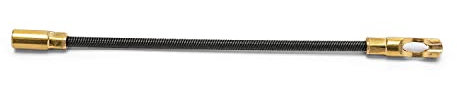 STAK 8920 Cabezal flexible de guía curva, Para guía pasacables Ø 3, 4 y 5 mm, Niquelado