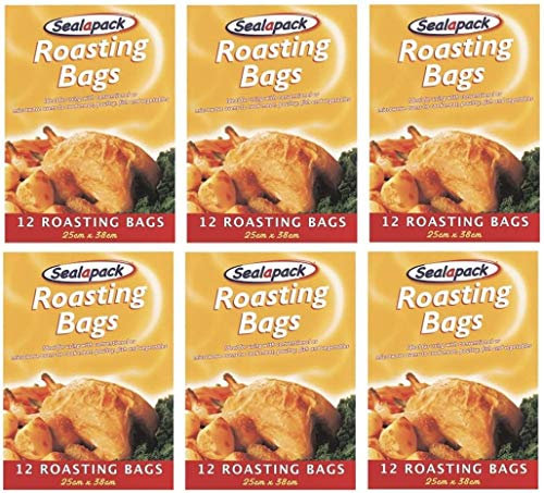 Sealapack 144 x Turkey Chicken Meat Roasting Bags Oven Cooking Bags 25 x 38cm