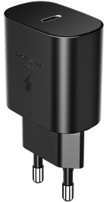 25W USB C Ladegerät für Samsung Galaxy S25 S24 S23 S22 S21 S20 FE/Ultra/Plus, A51 A52 A53 A55 A54 A16 A15 A14 A05s, Z Fold 5/6, Z Flip 6/5 Netzteil, Fast Charger Netzteil, Schnellladegerät Stecker