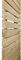 Modernes Fassadenprofil 27x65 mm Rhombus 180 cm europäische Lärche glatt Rhombusleisten Konstruktionsholz Glattkantbrett