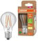 OSRAM LED Stromsparlampe, Filament Birne aus Glas mit E27 Sockel, Warmweiß (3000K), 4 Watt, ersetzt herkömmliche 60W-Leuchtmittel, besonders hohe Energieeffizienz und stromsparend, 6er-Pack