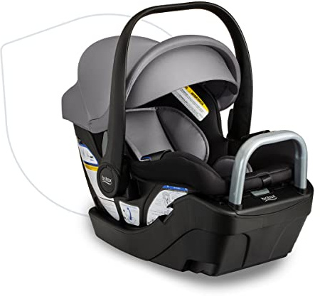 Britax Willow S Infant Car Seat With Alpine Base — Graphite Onyx