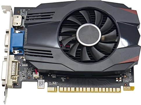 SIMPLETEK Graphics Gaming Video Card NVIDIA GeForce GT 730 2GB DDR3 | 1X VGA + 1X DVI-I + 1X HDMI