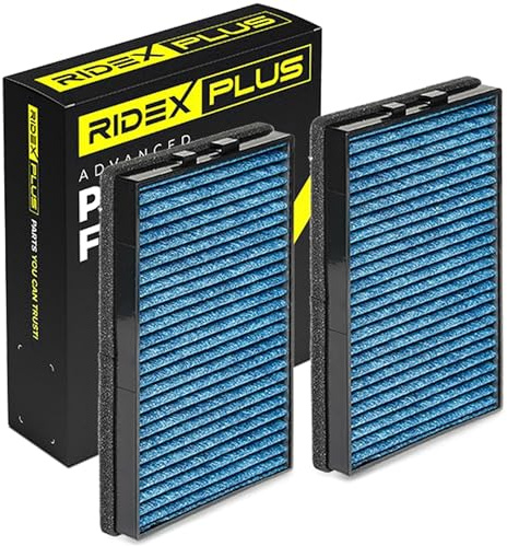 RIDEX PLUS 424I0515P Innenraumfilter Pollenfilter Aktivkohlefilter Höhe: 29 Breite: 200 Länge: 267 Kompatibel mit BMW 5 Limousine E39 5 Touring E39, ALPINA B10 E39