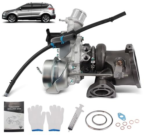 Bapmic Turbolader Kompatibel mit Ford C-Max II Focus III Galaxy Kuga II Ecoboost 1.6L Gasoline Kuga II V-ol-vo S80 II V40 CJ5G6K682DA Turbocharger
