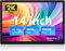 FASTWD Tablette 14 Pouces Android 14 Tablette,2025 Newest Tablette Tactile avec 5G WiFi,36Go+256Go/11580mAh/20W/13+8MP/Octa-Core/Face ID/TÜV/GMS/Widevine L3/BT5.0/GPS/Tablette avec étui,Noir