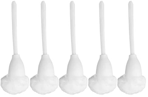 PRETYZOOM 5 Piezas escobilla de baño Suave trapeador eléctrico Cepillo Limpiador electrico Limpiador de Inodoro fregadora eléctrica Cepillo de Limpieza del baño Cepillo de baño casero Tina