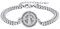 YFN Heiliger Benedikt Armband Sterling Silber Religiöser Beschützer Armband St Benedict Schmuck Saint Benedict Geschenk für Damen Herren