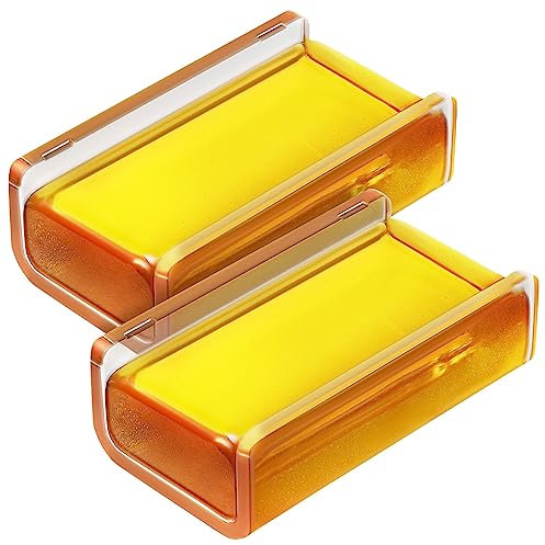 ifundom 2 Pack Violin High Viscosity Stringed Instrument for Violin Bow Cello Bow Viola Bow Wooden Storage Box