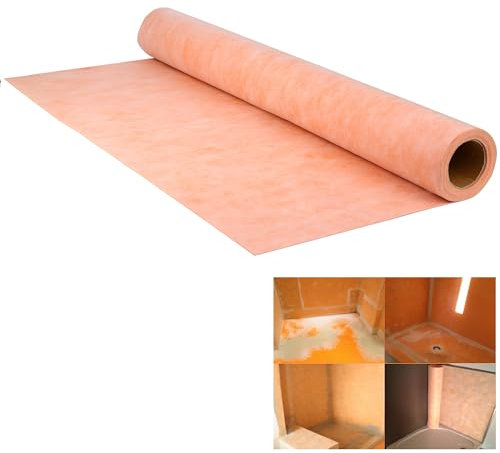 Membrana impermeable para ducha (3.3 pies x 33 pies, 108 pies cuadrados)