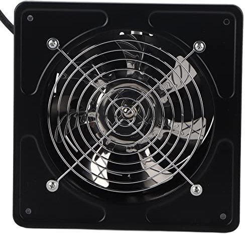 Haofy Badezimmer-Abluftventilator, 190 Mm, 40 W, 220 V, Wandmontierter Abluftventilator, Geräuscharm, für Zuhause, Badezimmer, Küche, Garage, Entlüftung, Belüftung,