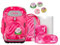 ergobag Pack Set ergonomischer Schulranzen Flexibel 6-teilig Set 1. Klasse Grundschule für Mädchen und Jungen