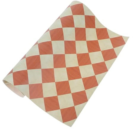 ifundom Miniatur Bodenbelag Imitationsfliesen Für Puppenhaus-Dekoration Zuschneidbar Für Kreative Mini-szenen Und Weihnachtsprojekte Miniatur Zubehör Für Bastler