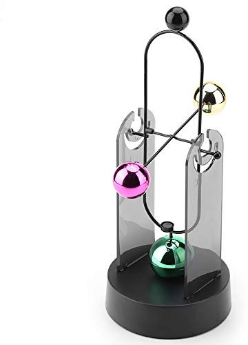 Kavolet Dispositivo Elettronico di Agitazione Oscillante Decorazione Artigianale di Arte Cinetica Oscillante per Scrivania