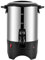 Large 30 Cup Stainless Steel Electric Coffee Maker - Commercial Coffee Urn for Catering/Cafes/Wedding/Receptions - Cool-Touch Handles & Removable Filter