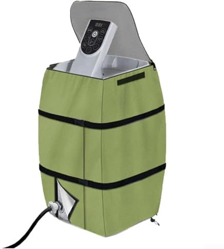 A Must Have Protect Your Investment with inflatable spa heater pump covers (Is green)