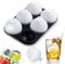 Bac a Glacons en Silicone Avec Couvercle, 5CM Moule à Glaçons Rond -San BPA
