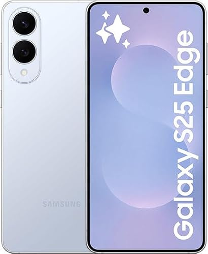 Samsung Galaxy S25 Edge 5G 256GB (12GB RAM) | Slimmest Galaxy S (Titanium Icyblue)