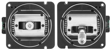 Wzxksoac AG02 CNC Hall Gimbals Two-Way Adjustable Metal for TX16S MKII/TX15/BOXER Remote Control 2PCS Joystick Set A