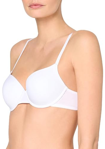 Nur Die T-Shirt BH Leichter Push-Up Bügel-BH gepaddete weiche Glatte Cups nahtlos Seamless V-Ausschnitt weiche Mikrofaser Damen