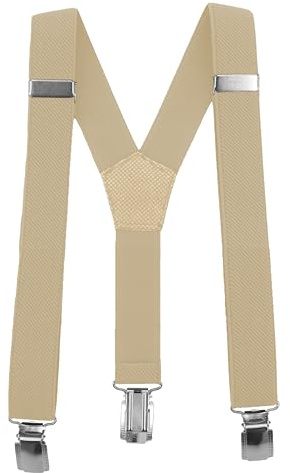Fabio Farini Hosenträger für Kinder und Jugendliche - Y-Form 2,5 cm schmal – Made in Europe - elastisch & stufenlos verstellbar -