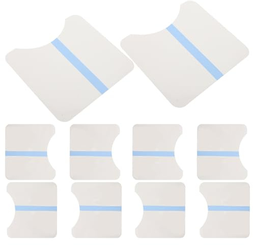 Mikikit Transparentes Hüft und Po Straffungs Tape 20 Stück Pvc Hautfreundliches Lifting Pflaster 16,5 X 15cm Unsichtbares Hautverträgliches Beinklebeband für Langanhaltende Straffung