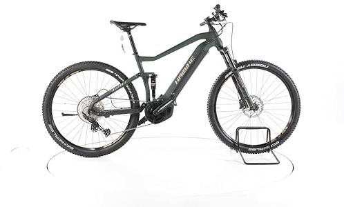 HAIBIKE E Bike Alltrail 4 E-Bike Fully Damen Herren 29 Zoll Elektrofahrrad, Yamaha 70 Nm 630 Wh, 11 Gänge, SR Suntour Federgabel Hydraulische Scheibenbremse 175-185 cm grün (Generalüberholt)