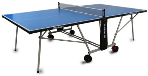 Tischtennisplatte Pegasi 400 Outdoor Blau
