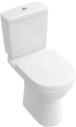 Villeroy & Boch O.novo, Combipack WC à poser modèle sur pied, céramique blanc
