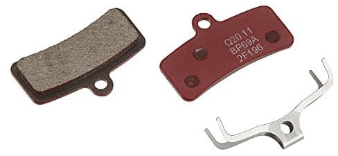 TRP Semi-Metallic, 4-Piston Sintered Metallic Pads, One Pair for one Wheel, Compatible with All 4-Piston Brakes. Caliper Spring Included.