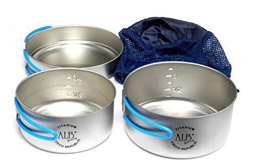 Alb Titan 3-teiliges Campinggeschirr-Set