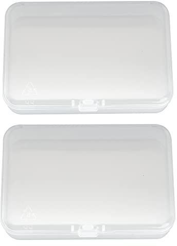 Musiclily Gitarre Plektrum Plektrenhalter Pick Holder Transparent 2 Stück | Kunststoff