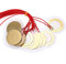 szzijia 20 Stück 35 mm Piezo-Elemente Summer Sounder Sensor Trigger Drum Disc, Gold, Drum-Triggers