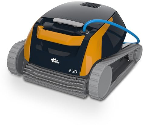 Dolphin E20 Robot limpiafondos automático para Piscinas enterradas de 10m - Limpieza Fondo y Paredes - Escaneo Inteligente
