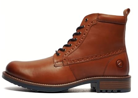Cotswold Dauntsey Leather Boots Mens Tan