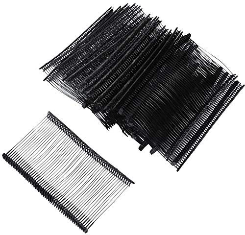 PAG Etikettierpistole Verschlüsse Kunststoff Haken Verschlüsse für Kleidung, Geeignet für Preisschilder, 5000 Stück, 5 cm, Schwarz