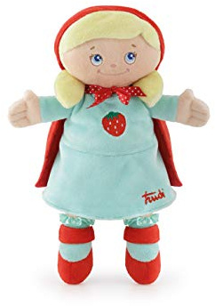 Trudi Bambola pezza Strawberry Dolls Principessa Peluche. Bambola di pezza. Gioco per Bambina. Idea Regalo Bambini. | 20x27x7cm Taglia S | Bambole Modello 64473