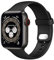Lobnhot compatibile per Apple Watch Cinturino 41mm 38mm 40mm,cinturino di ricambio in silicone morbido sportivo compatibile con iWatch Series 10 9 8 7 6 5 4 3 2 1 SE per donna uomo, Nero