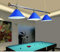Schwarz Acht Snooker Hängende Pool Kronleuchter Mit 3 Lichter Schatten,Industriell Kreativ Billardhalle Pendelleuchten Zum Küche,Esszimmer,Bar,Verein,Schlafzimmer Beleuchtung AA+