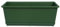 Seat Flor srl® Pot de fleurs pour balcon, pot de fleurs, boîte à fleurs (60 cm, vert)