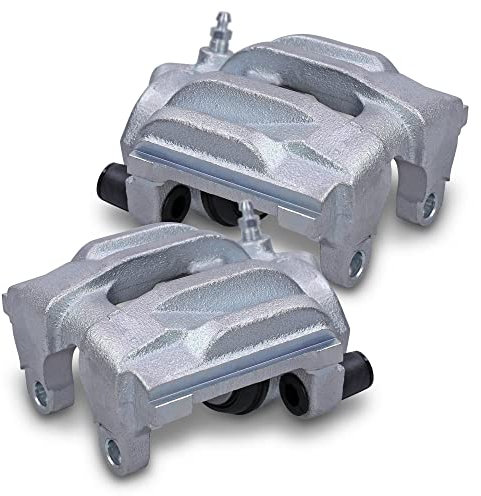 ATEC GERMANY 2x Pinza de freno delantera izquierda y derecha con 1 pistón, compatible con BMW Serie 1 (E87), 3 (E90)