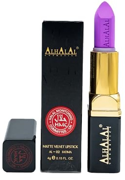 Halal MATTE VELVET LIPSTICK Long Lasting up to 16h Vegan and Cruelty-Free (AL-02-FATIMA) | Alcohol-free